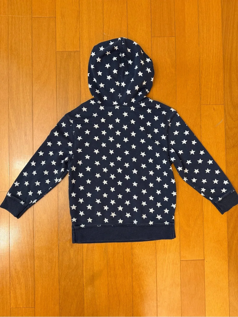 Old Navy Navy Hoodie with White Star Print